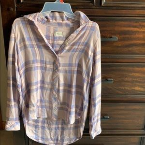 Altar’d State Pink and Purple Flannel